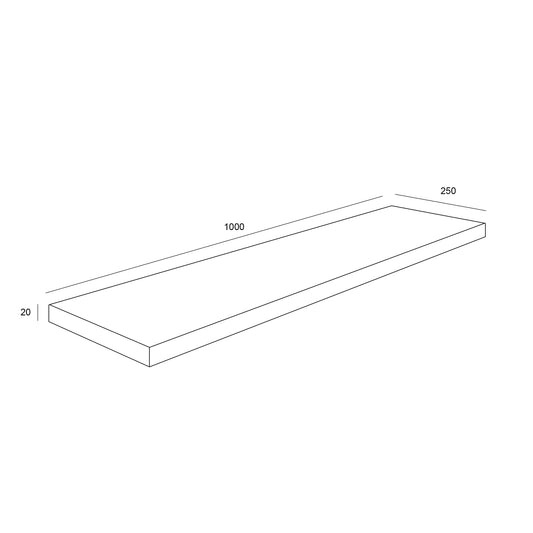 CortenSLAB 25x100